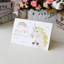 3D Pop-Up Cards Birthday Card for Girl Kids Wife Husband Birthday Cake Greeting Card Postcards Gifts Card with Envelope Stickers