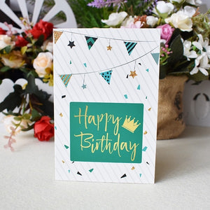 3D Pop-Up Cards Birthday Card for Girl Kids Wife Husband Birthday Cake Greeting Card Postcards Gifts Card with Envelope Stickers