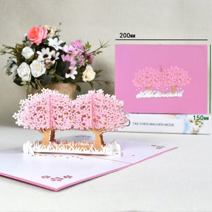 3D Pop-Up Flower Card Mothers Day Sympathy Thanksgiving Day Gifts Card Wedding Anniversary Birthday Greeting Cards Wife Her Girl